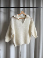 80% kid mohair soft pull - Latte