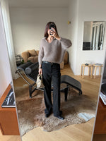 80% kid mohair soft pull - Cacao