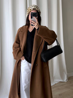 Valentino pure wool biscuit coat