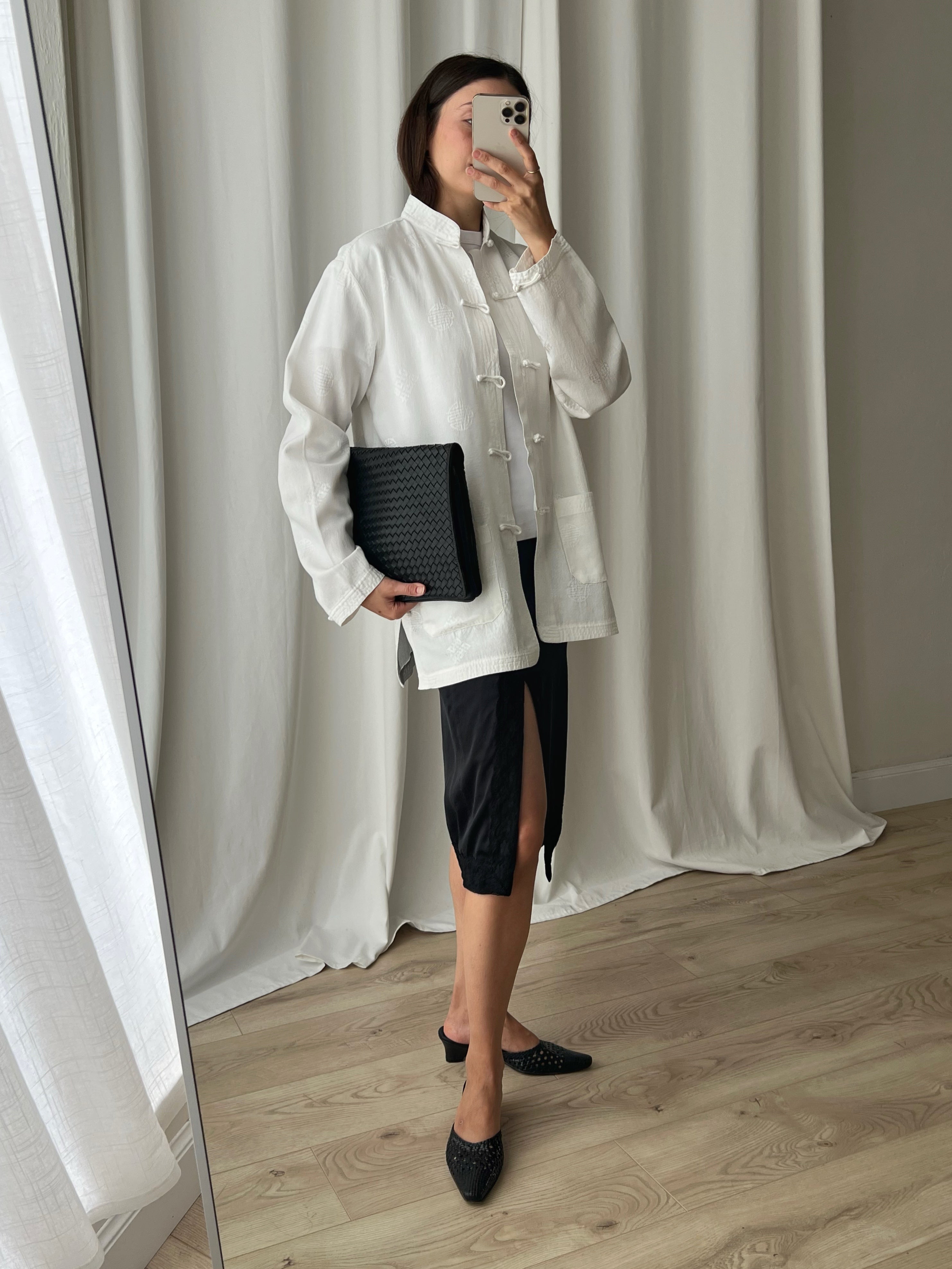 Pure silk oriental jacket