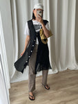 Marina Rinaldi silk and viscose long vest