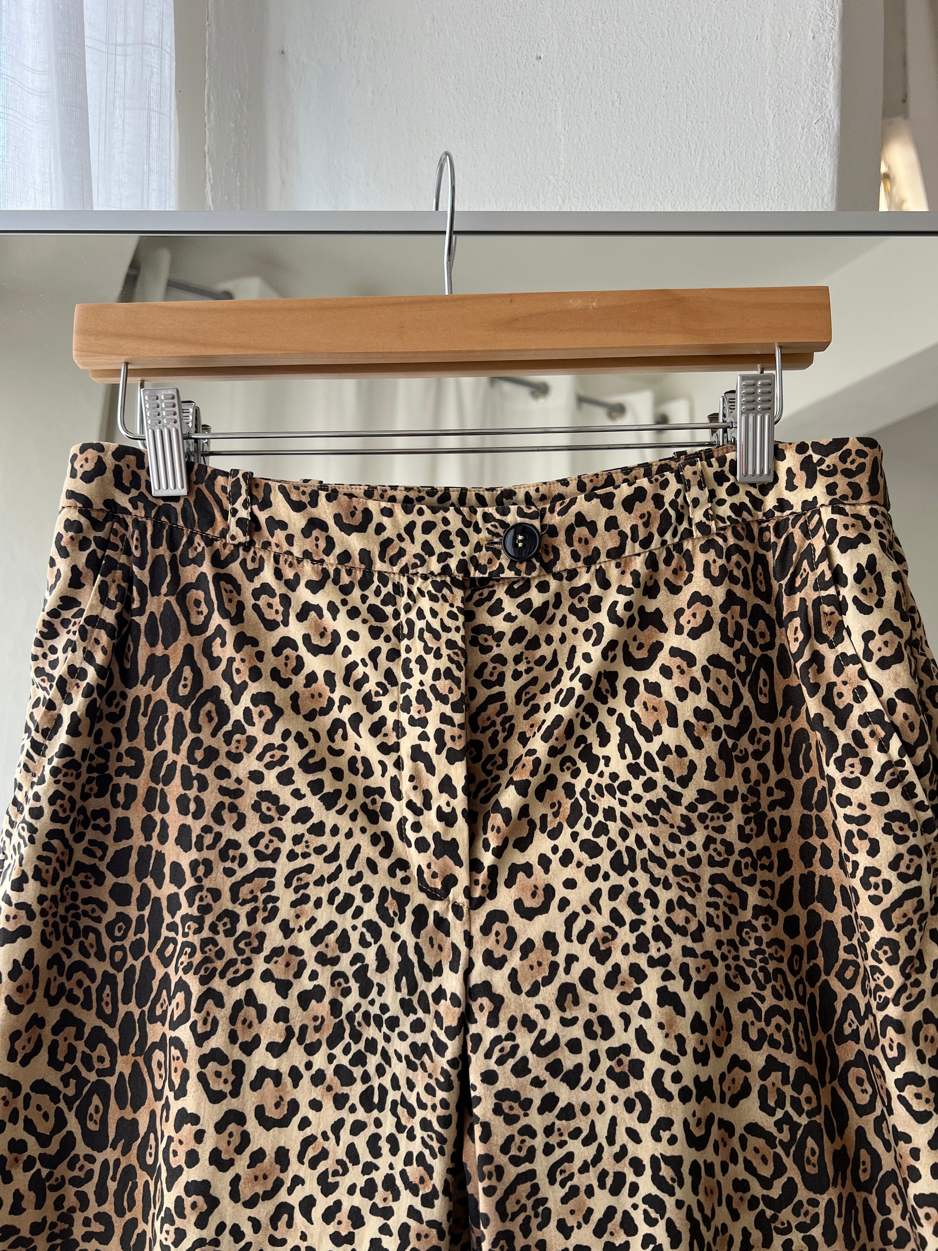 100% cotton animalier bermuda