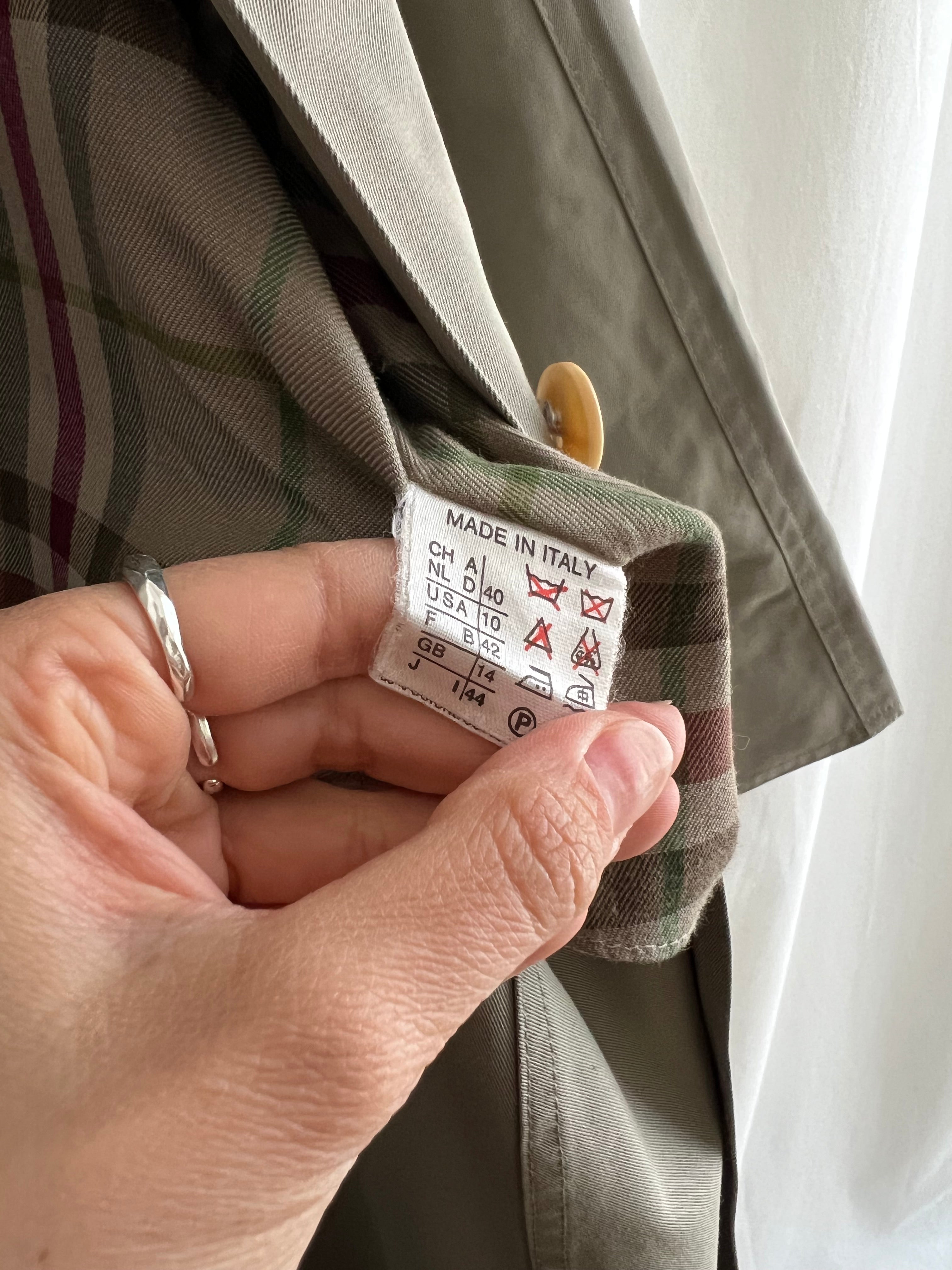 MaxMara Weekend pure cotton wide trench