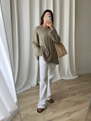 Levi's 501 white jeans