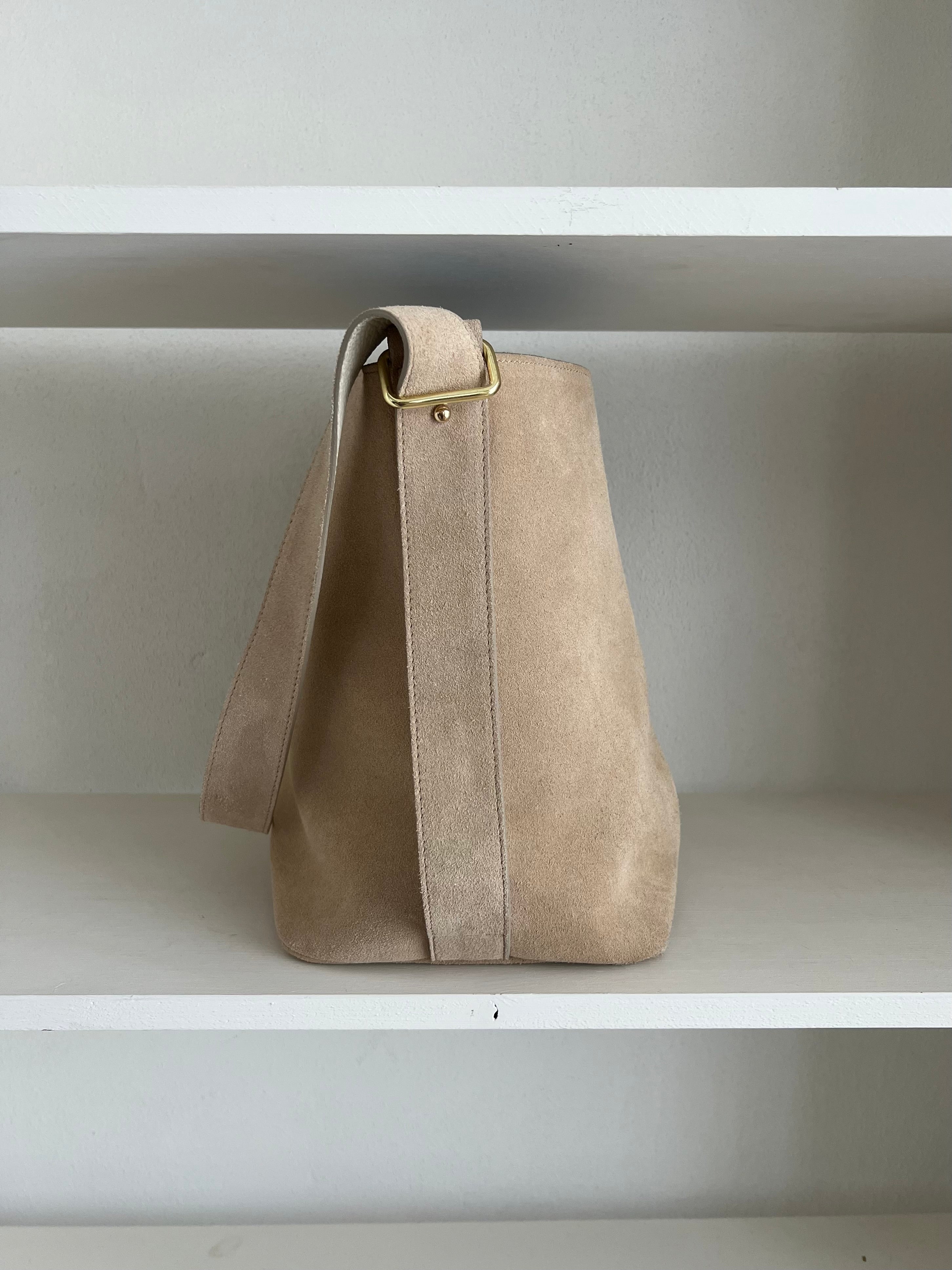Sillabe Studio bucket bag - Almond cream