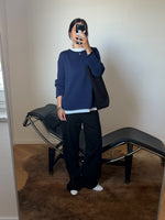 100% Cotton pull - Navy