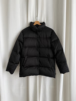 Moncler black down jacket