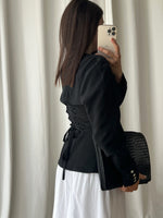 Cacharel corsage black jacket