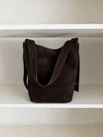 Sillabe Studio bucket bag - Dark coffee