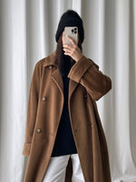 MaxMara Iconic wool and cashmere biscuit coat