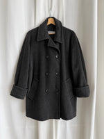 Marella pure wool grey coat