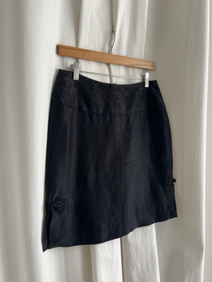 Blunauta silk blend oriental skirt