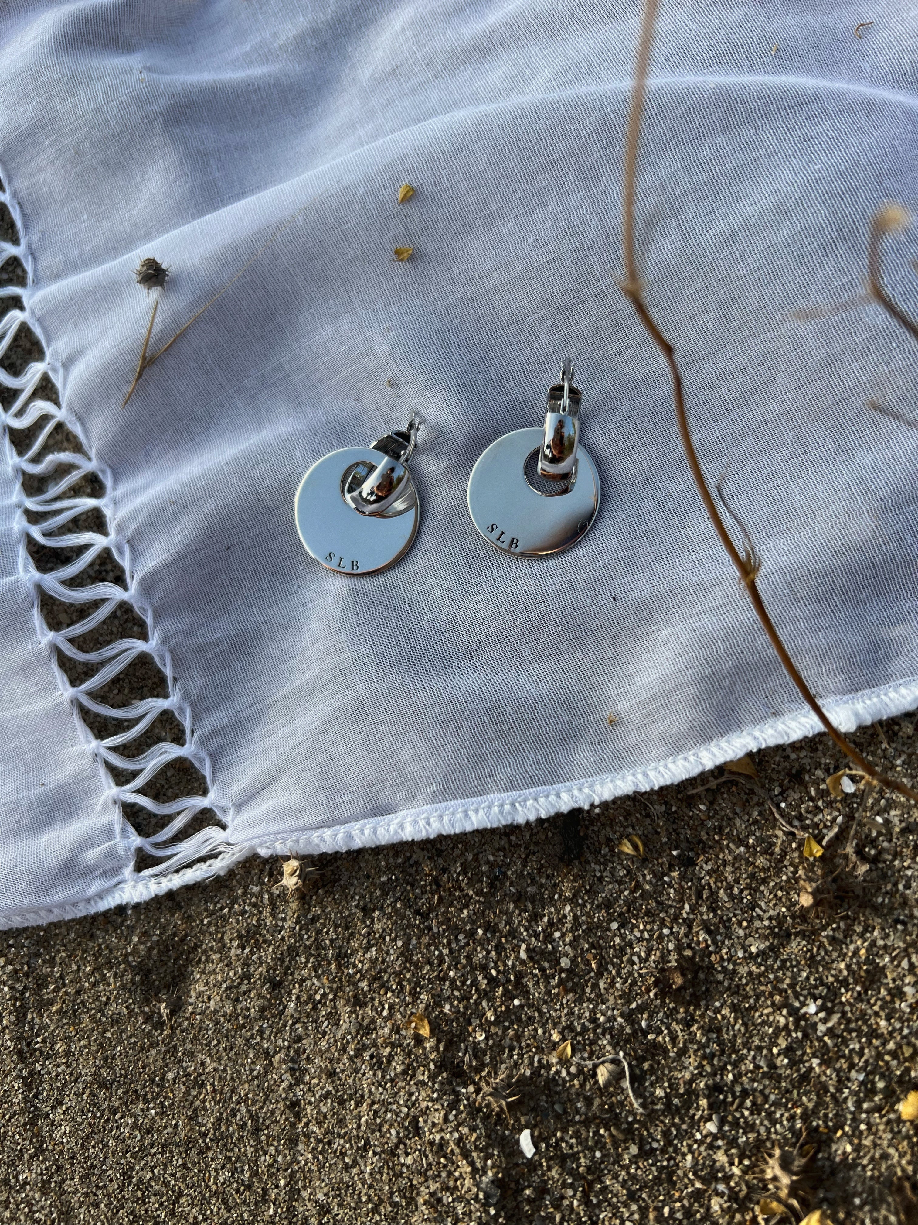 Sillabe Studio Monete earrings - Silver