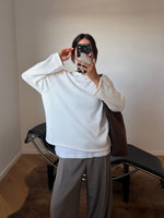 100% Cotton pull - White