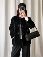 Chinese padded velvet coat