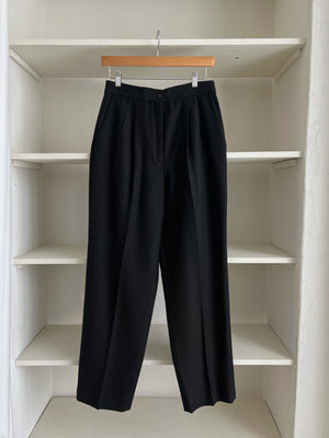 Pure wool classic black pants