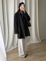 Marella pure wool grey coat