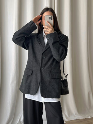 Marella wool grey blazer