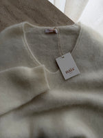 Kid mohair and wool soft pull - Latte