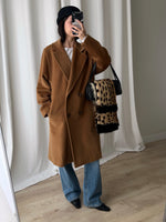 Piacenza pure wool biscuit coat