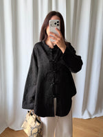 Oriental shirt-jacket