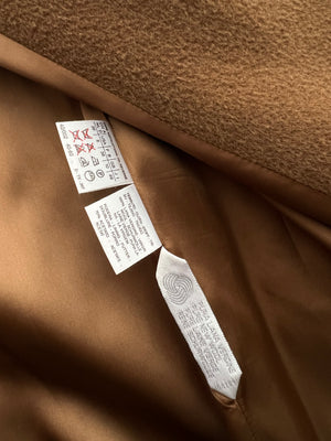 MaxMara pure wool biscuit coat