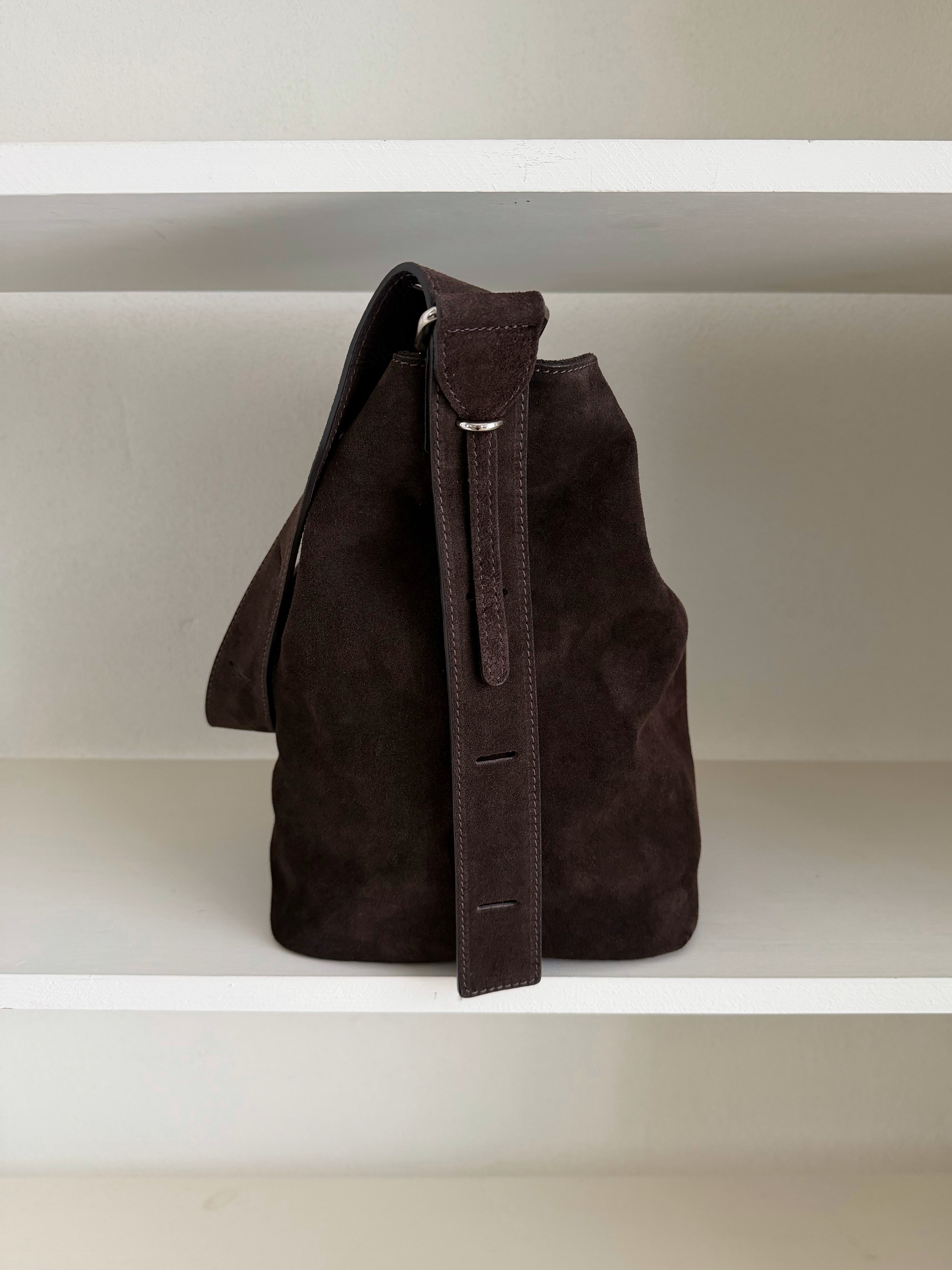 Sillabe Studio bucket bag - Dark coffee