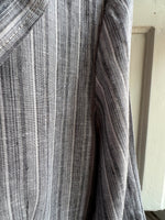 Made in Italy 100% linen striped blazer