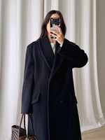 Lancetti pure wool blue coat