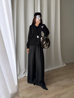 100% merino wool soft pull - Carbone