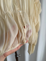 Chiffon butter top
