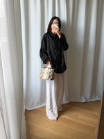 Oriental shirt-jacket