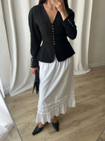 Cacharel corsage black jacket