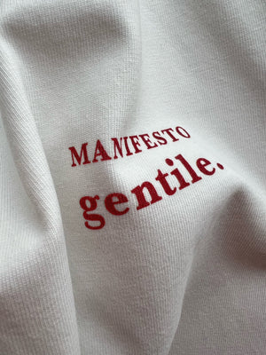 Sillabe Studio MANIFESTO GENTILE t shirt