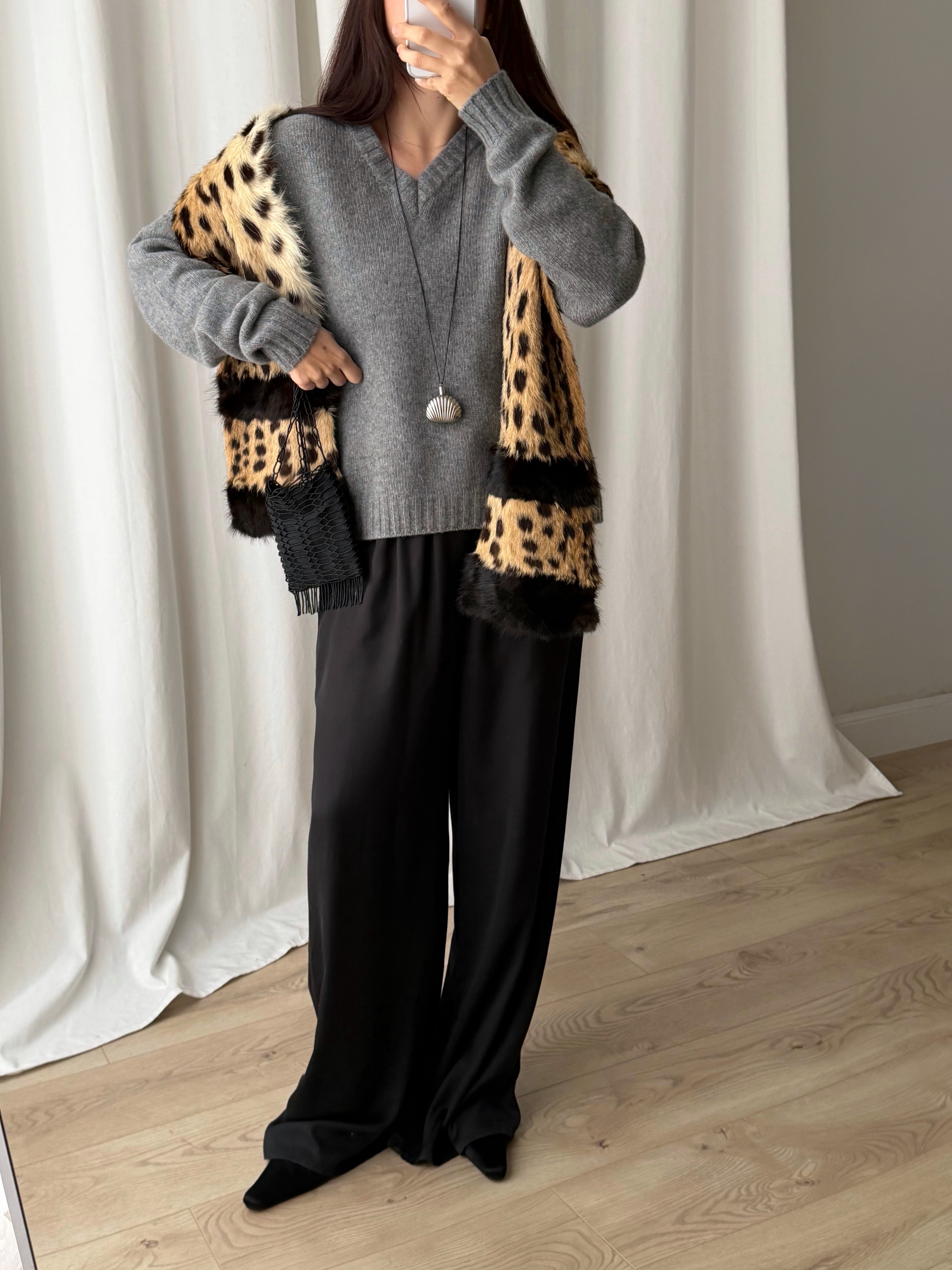 100% merino wool soft pull - Perla