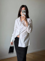 Loro Piana pure cotton white shirt