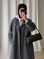 Marella wool and mohair teddy coat