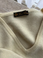 LoroPiana 100% cashmere butter pull