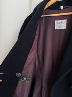 Lancetti pure wool blue coat