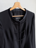 Giorgio Armani pure lightweight wool black jacket