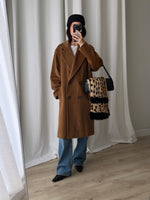 Piacenza pure wool biscuit coat