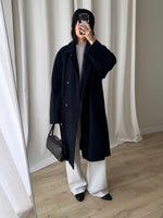 Marella pure wool blue coat