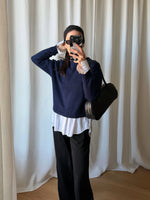 100% Cotton pull - Mirtillo