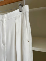 Sportmax classic pence white pants