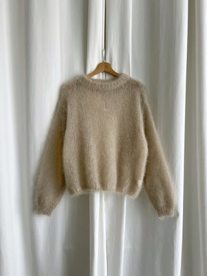 80% kid mohair soft pull - Mandorla