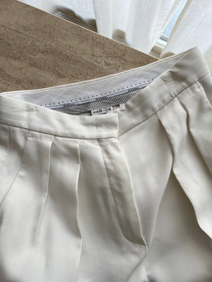 Sportmax classic pence white pants