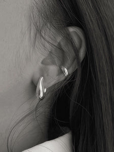 Sillabe Studio Teardrop earrings - silver 925