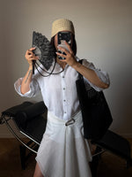 100% Linen shirt - Bianco