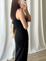 Ralph Lauren ribbed black top