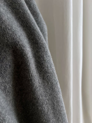 Pure cashmere cosy turtleneck - Pearl grey